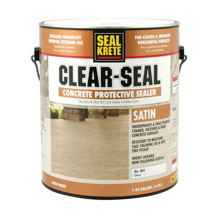 SEAL-KRETE Concrete Sealer Sat Gl 604001